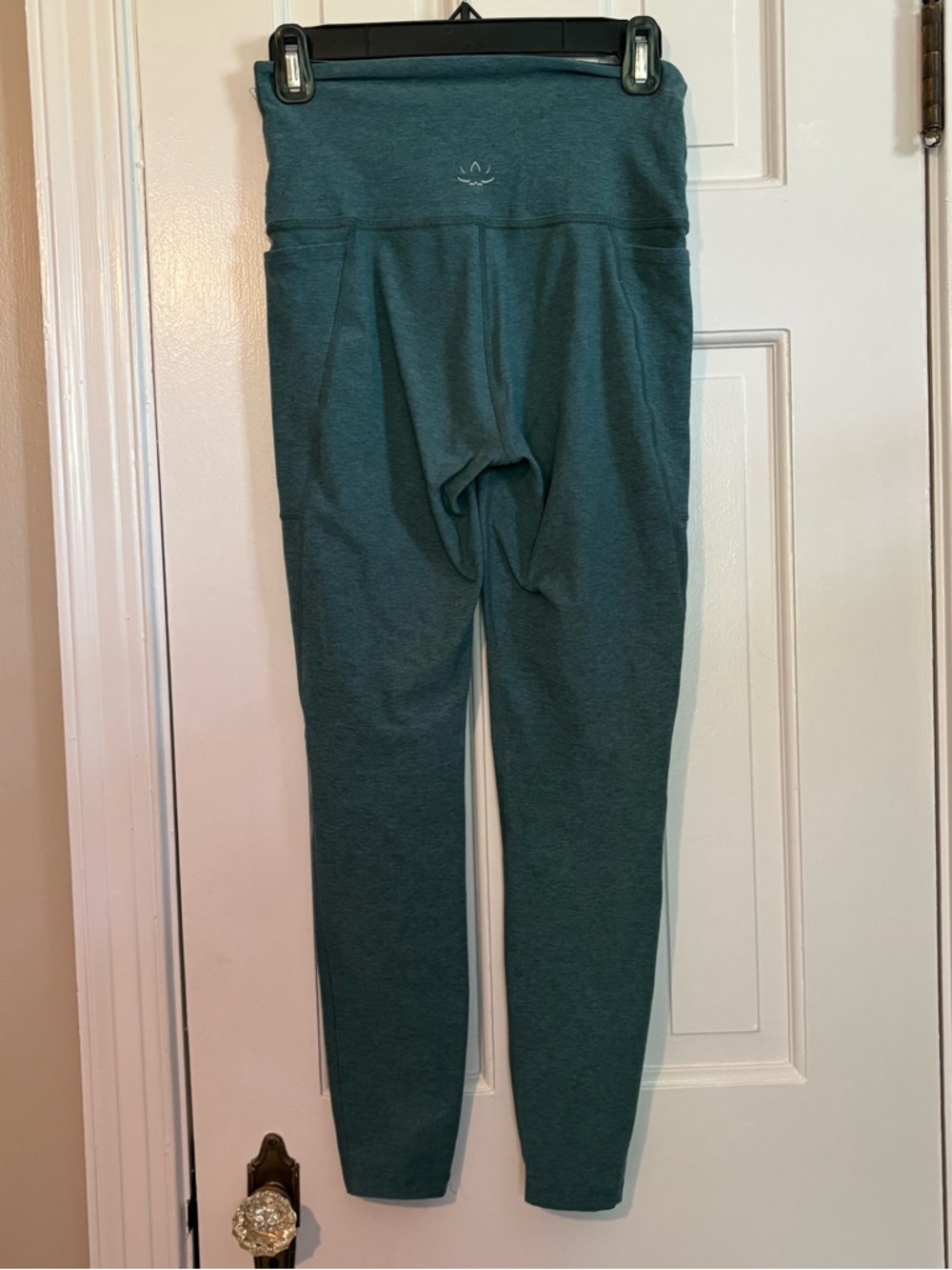 Beyond Yoga Spacedye Out Of Pocket High Waisted Midi Legging Storm Heather- M - Picture 6 of 7